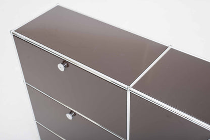 Vintage Kommode von USM in Braun