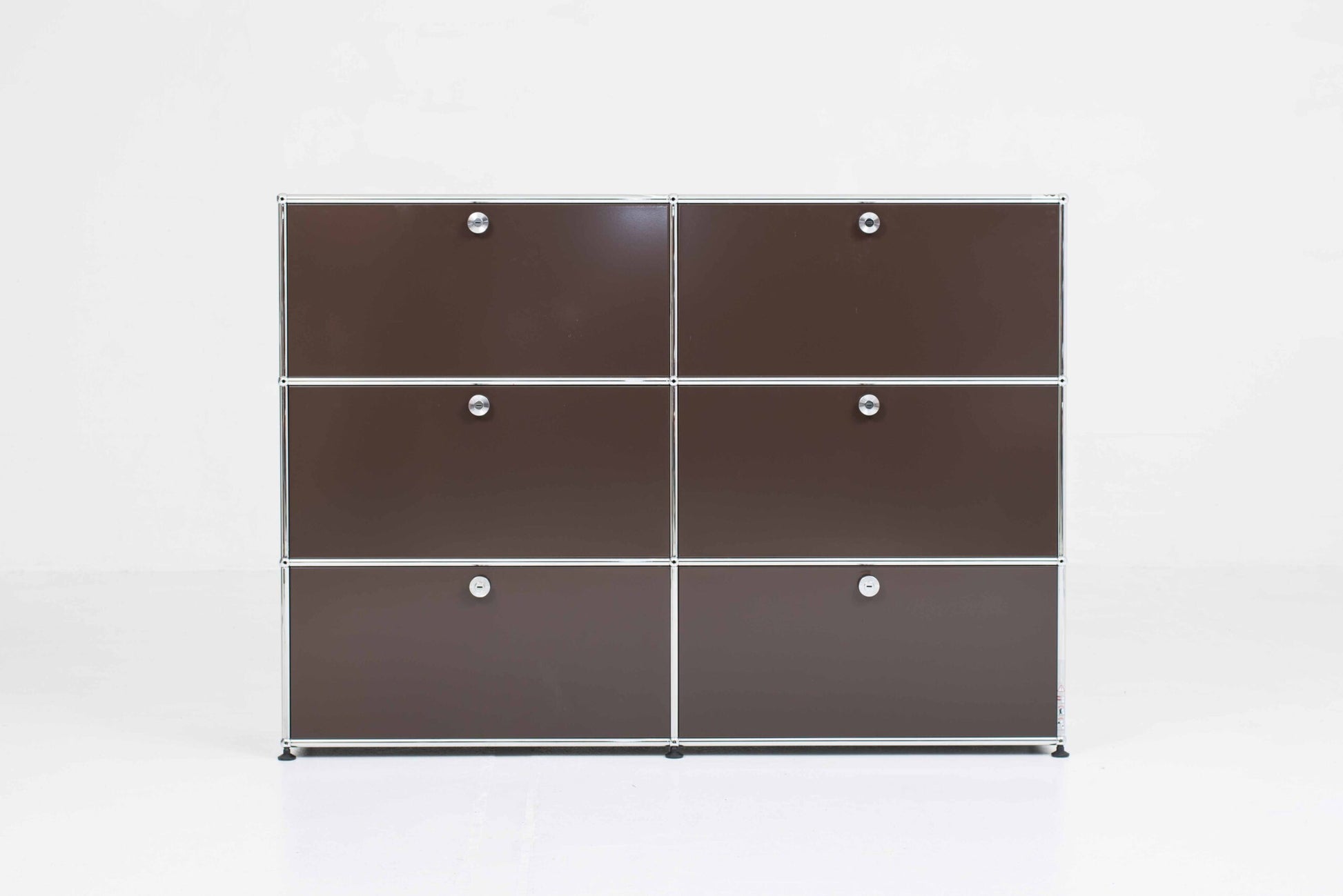 Vintage Kommode von USM in Braun