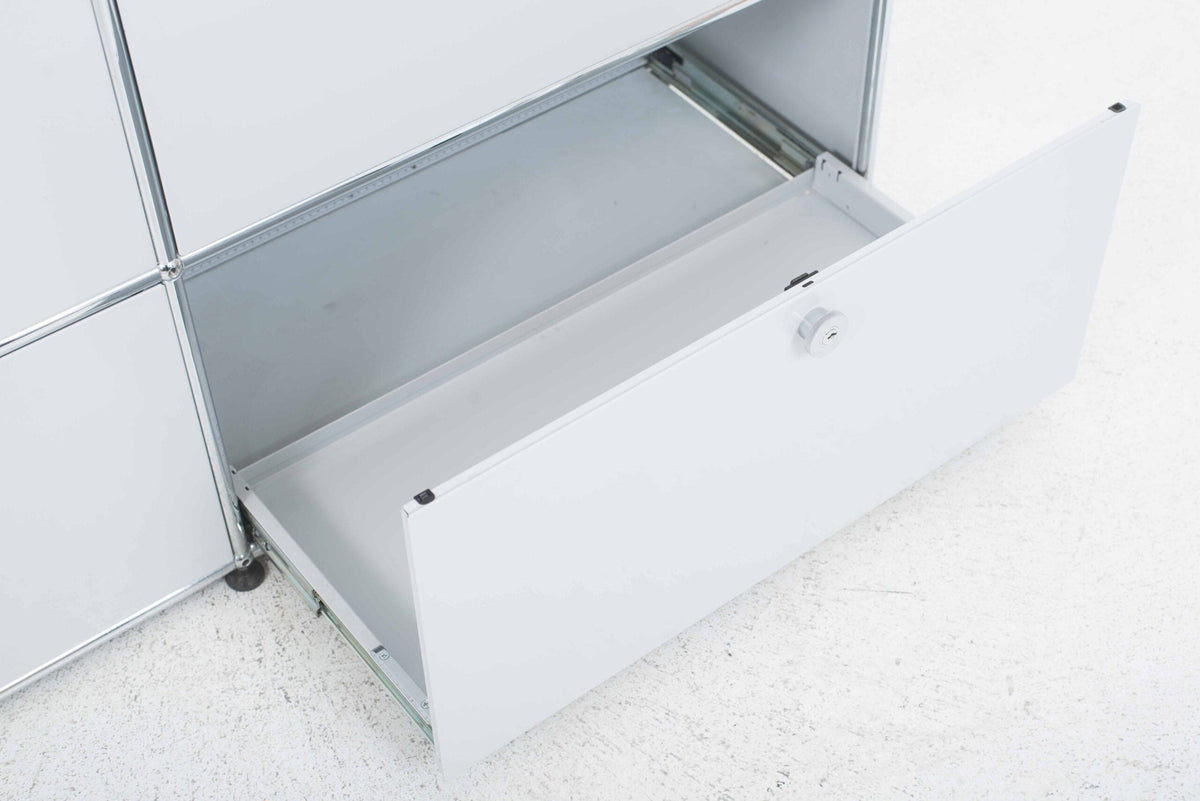 Commode USM gris clair