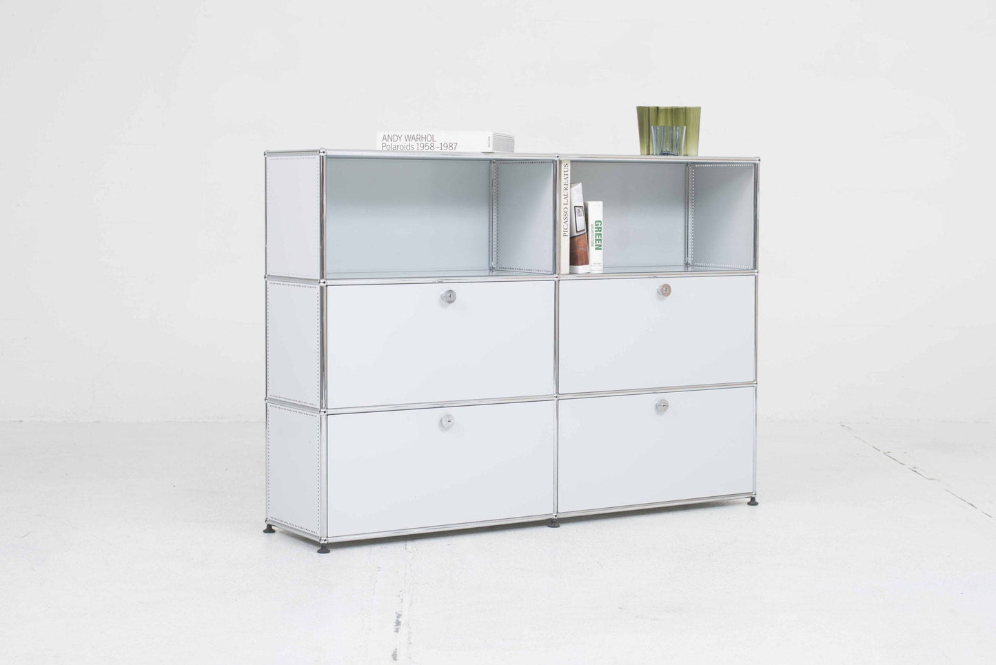 Vintage Kommode USM Lichtgrau