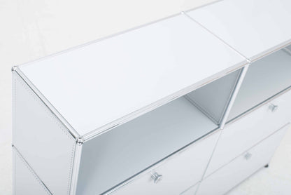 Vintage Kommode USM Lichtgrau