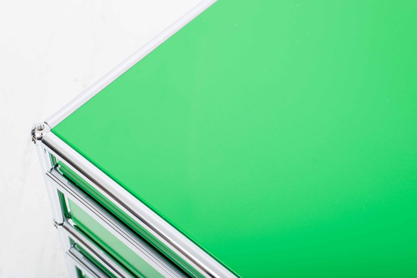 Vintage Aktenschrank USM Haller von Paul Schärer und Fritz Haller in Grün