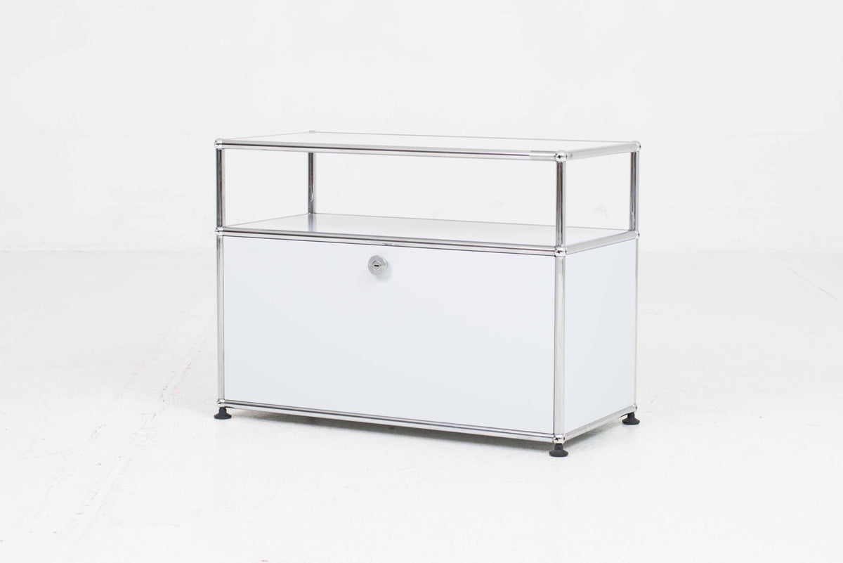 USM Haller Sideboard in Lichtgrau von Paul Schärer und Fritz Haller