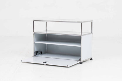USM Haller Sideboard in Lichtgrau von Paul Schärer und Fritz Haller
