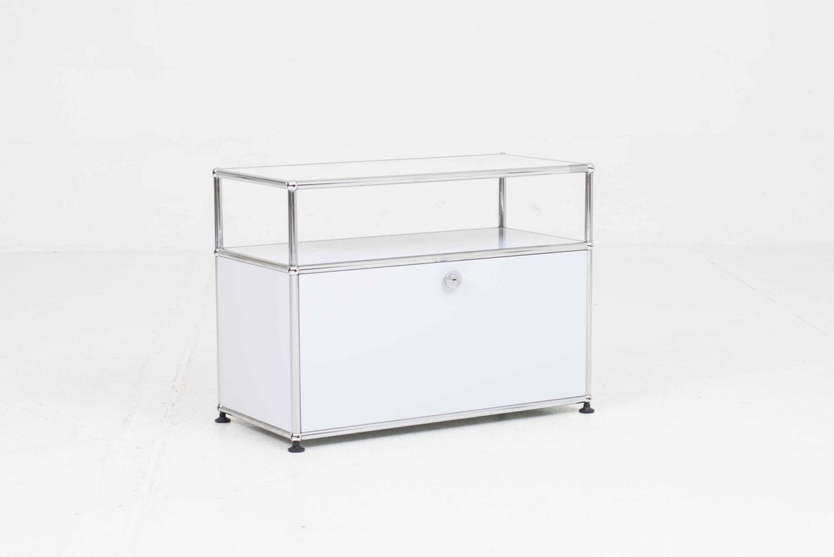 USM Haller Sideboard in Lichtgrau von Paul Schärer und Fritz Haller