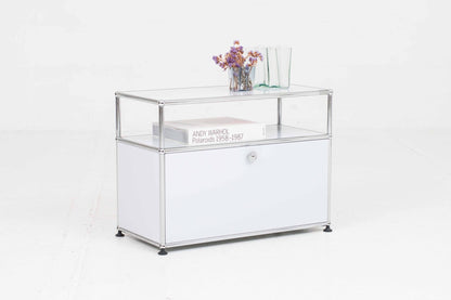USM Haller Sideboard in Lichtgrau von Paul Schärer und Fritz Haller