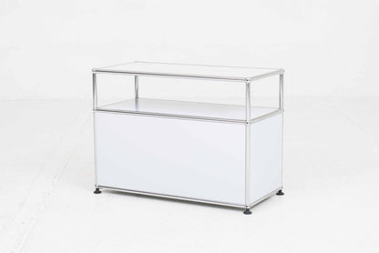 USM Haller Sideboard in Lichtgrau von Paul Schärer und Fritz Haller