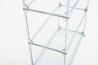Vintage Regal für USM mit Glastablaren und Seitenelementen aus Glas