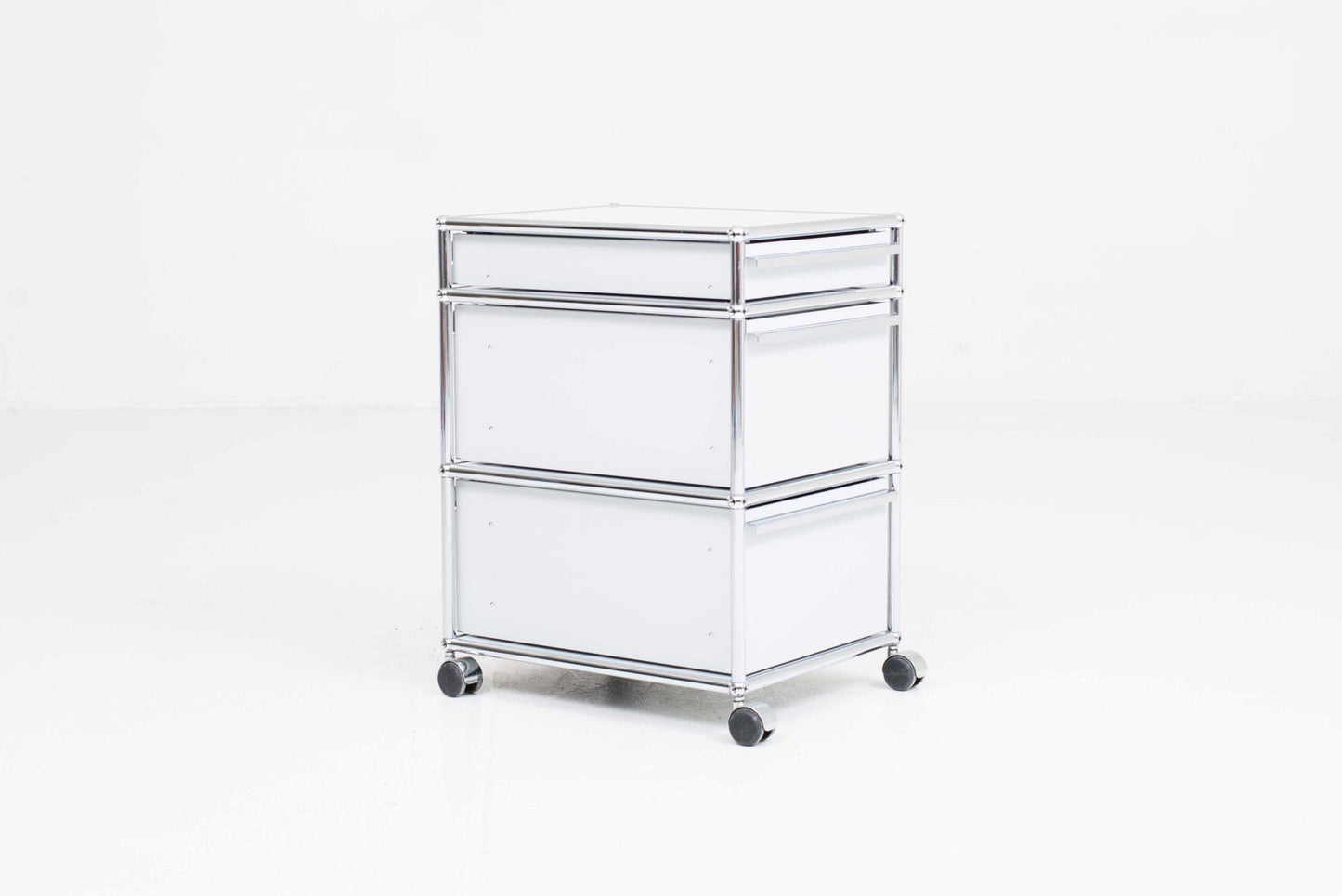 Vintage Rollcontainer von Paul Schärer und Fritz Haller für USM Haller