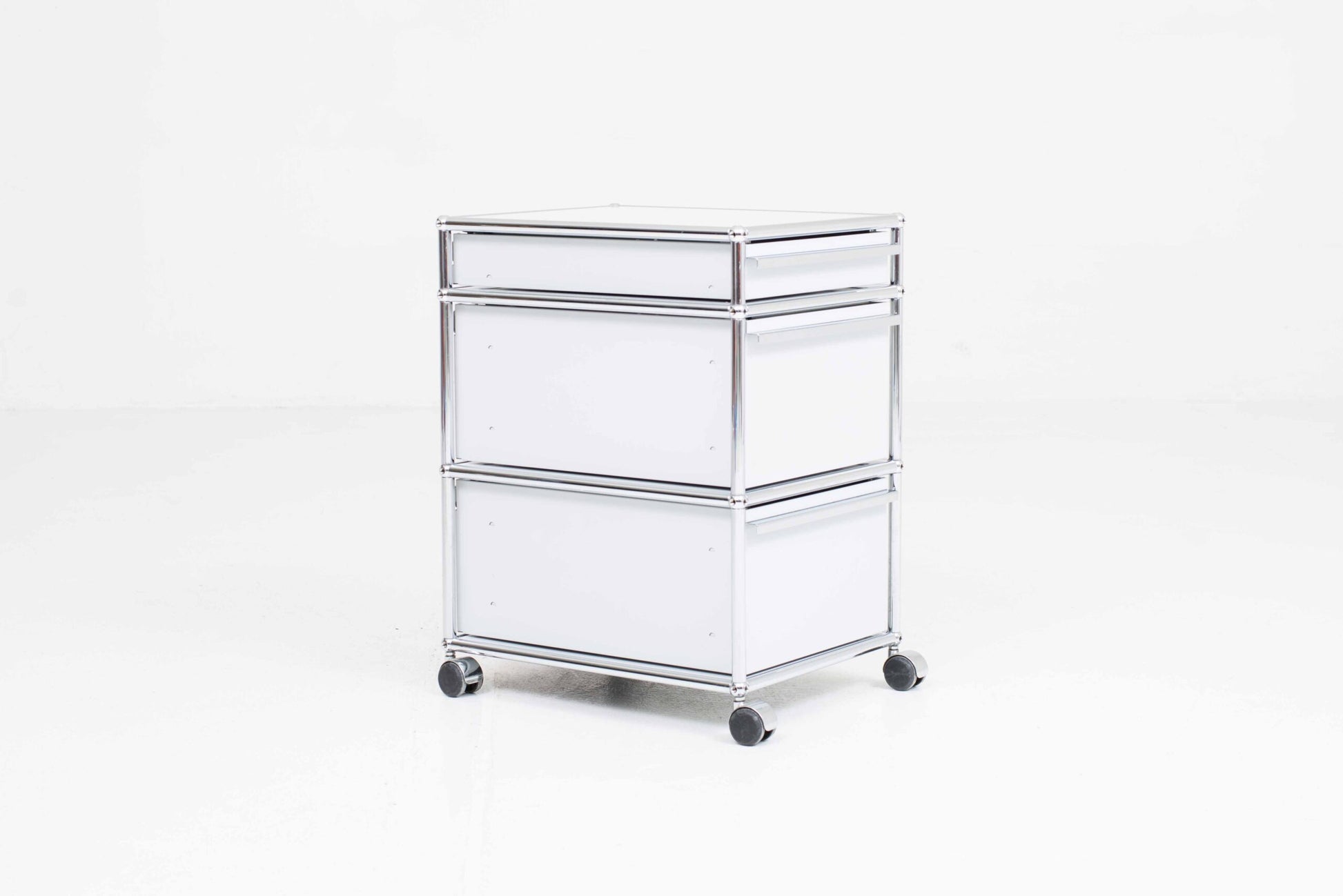 Vintage Rollcontainer von Paul Schärer und Fritz Haller für USM Haller