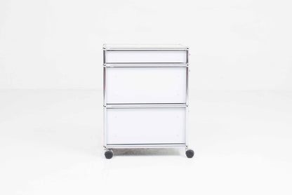 Vintage Rollcontainer von Paul Schärer und Fritz Haller für USM Haller