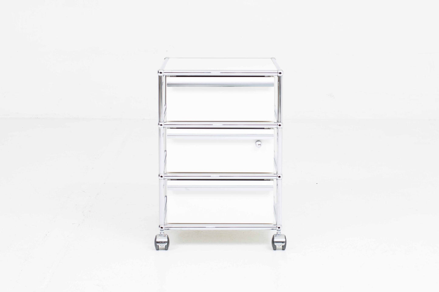 Vintage Rollcontainer USM Haller von Paul Schärer und Fritz Haller für USM