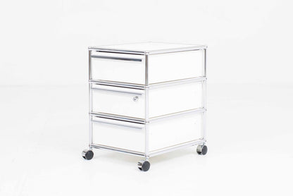 Vintage Rollcontainer USM Haller von Paul Schärer und Fritz Haller für USM