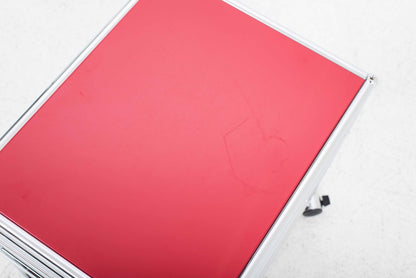 USM Rollcontainer Rubinrot