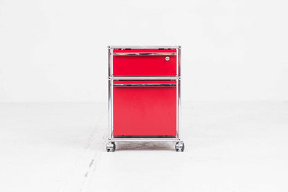 USM Rollcontainer Rubinrot