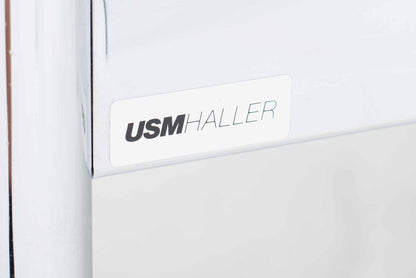 USM Schreibtisch 175cm x 100cm in Perlgrau