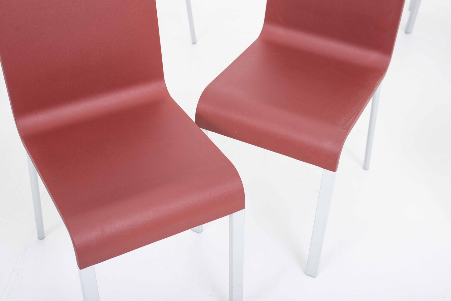 Vintage Stuhl .03 von Maarten Van Severen für Vitra in Dunkelrot