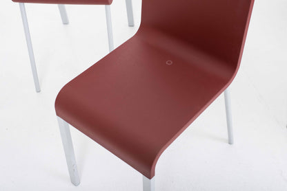 Vintage Stuhl .03 von Maarten Van Severen für Vitra in Dunkelrot