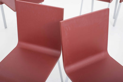Vintage Stuhl .03 von Maarten Van Severen für Vitra in Dunkelrot
