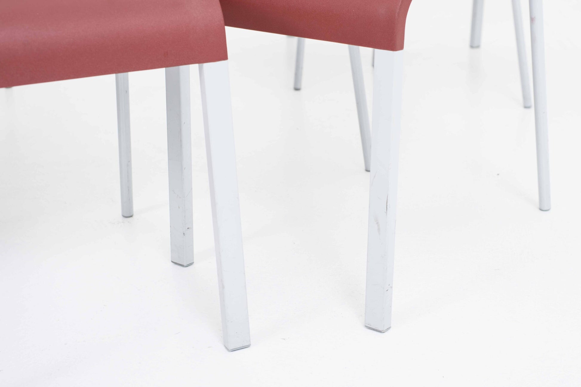 Vintage Stuhl .03 von Maarten Van Severen für Vitra in Dunkelrot