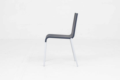 Vintage Stuhl .03 von Maarten Van Severen für Vitra, Dunkelblau