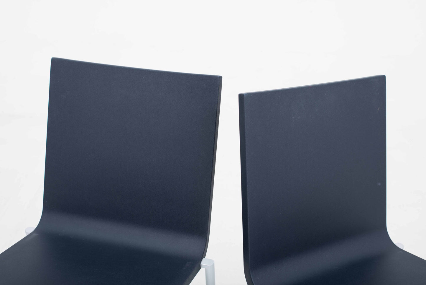 Vintage Stuhl .03 von Maarten Van Severen für Vitra, Dunkelblau