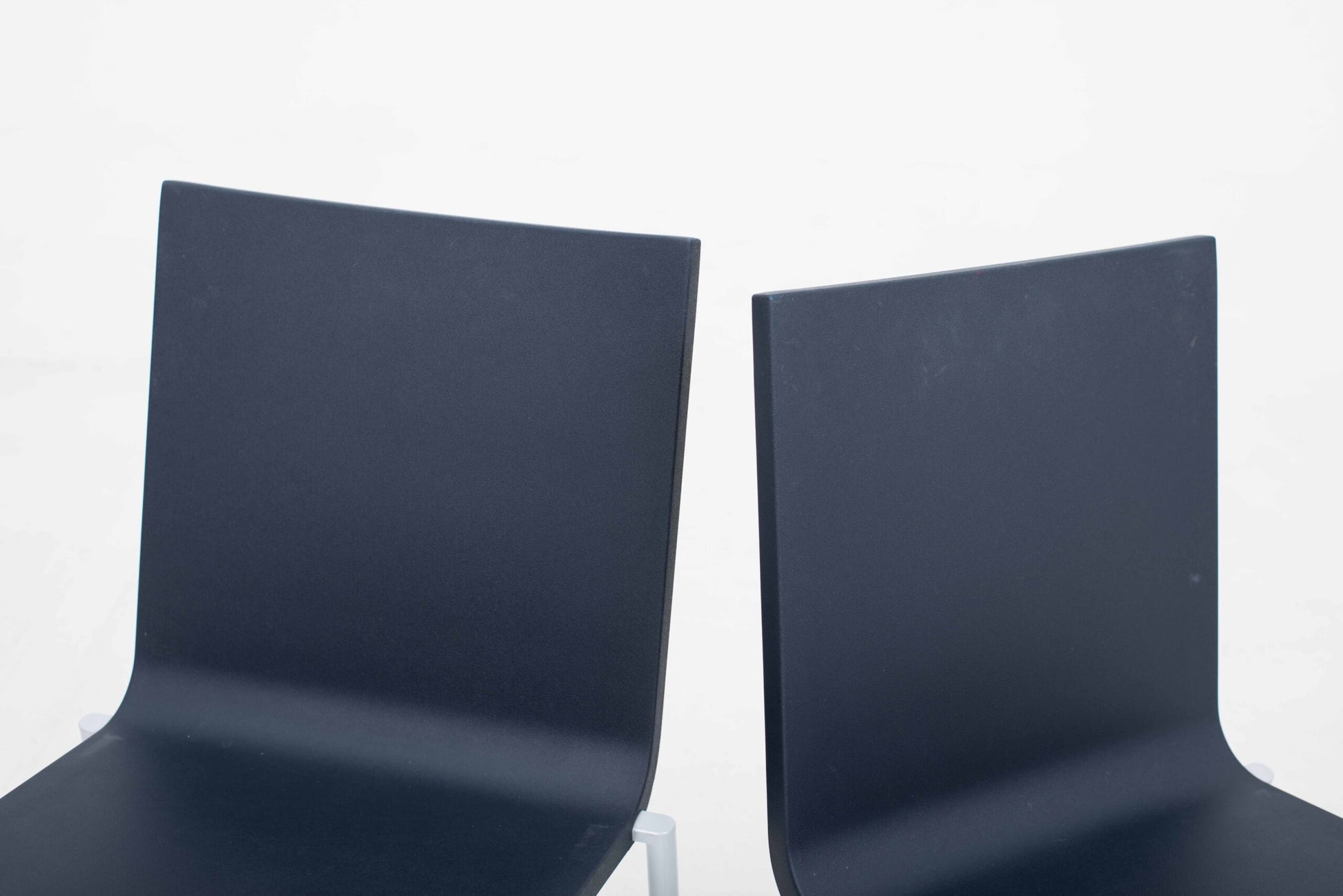 Vintage Stuhl .03 von Maarten Van Severen für Vitra, Dunkelblau