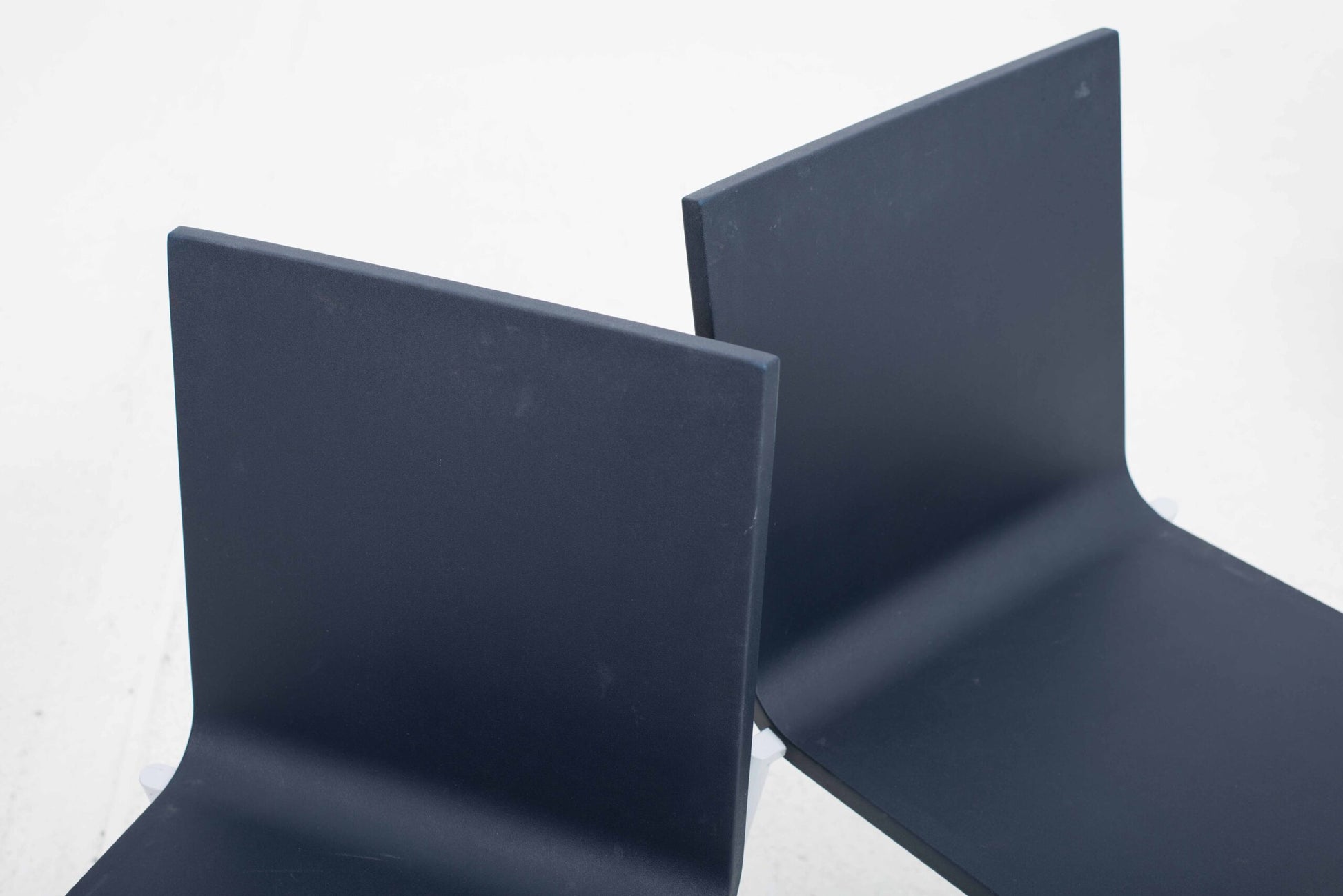Vintage Stuhl .03 von Maarten Van Severen für Vitra, Dunkelblau