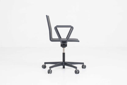 Vintage Bürostuhl .04 von Maarten Van Severen für Vitra mit Armlehnen in Schwarz