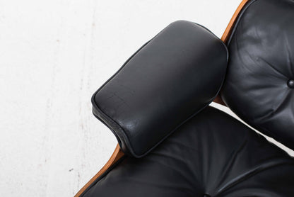 Vintage Lounge Chair und Ottoman 670 von Charles und Ray Eames für Vitra, Palisander