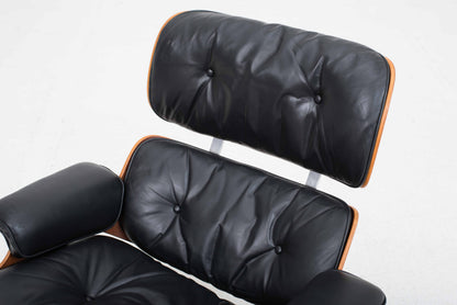 Vintage Lounge Chair und Ottoman 670 von Charles und Ray Eames für Vitra, Palisander