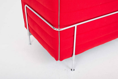 Vintage Sofa Alcove Work von Ronan und Erwan Bouroullec für Vitra in Rot