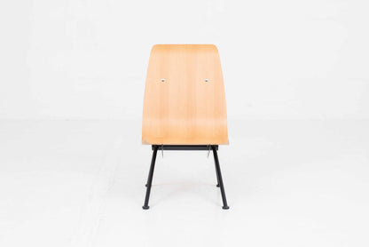 Vintage Sessel Antony von Jean Prouvé für Vitra dunkler Ton