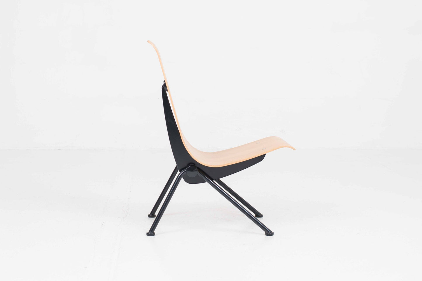 Vintage Sessel Antony von Jean Prouvé für Vitra dunkler Ton