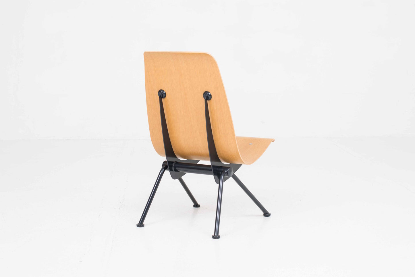 Vintage Sessel Antony von Jean Prouvé für Vitra dunkler Ton