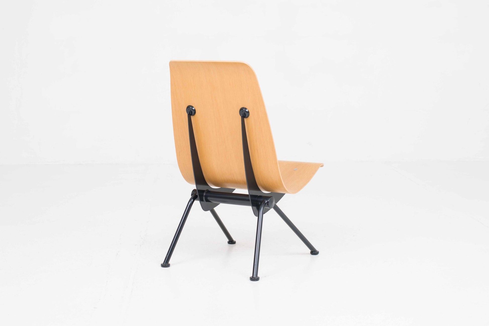 Vintage Sessel Antony von Jean Prouvé für Vitra dunkler Ton
