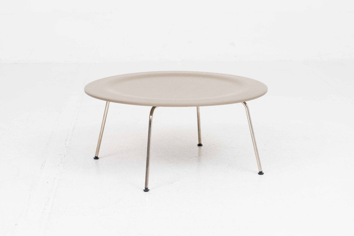 CTM Couchtisch von Charles und Ray Eames für Vitra in Graubeige