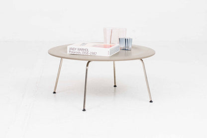CTM Couchtisch von Charles und Ray Eames für Vitra in Graubeige