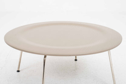 CTM Couchtisch von Charles und Ray Eames für Vitra in Graubeige