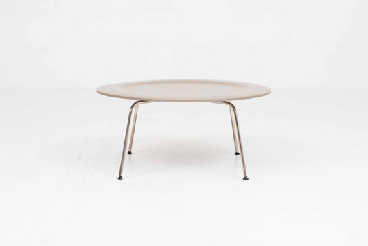 CTM Couchtisch von Charles und Ray Eames für Vitra in Graubeige