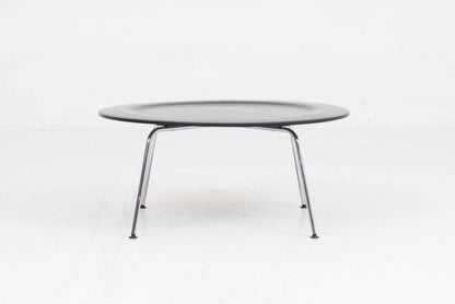 Vintage Couchtisch "CTM" von Charles und Ray Eames für Vitra in Schwarz