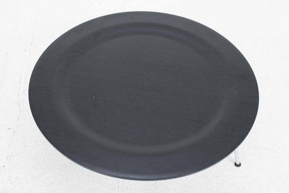 Vintage Couchtisch "CTM" von Charles und Ray Eames für Vitra in Schwarz