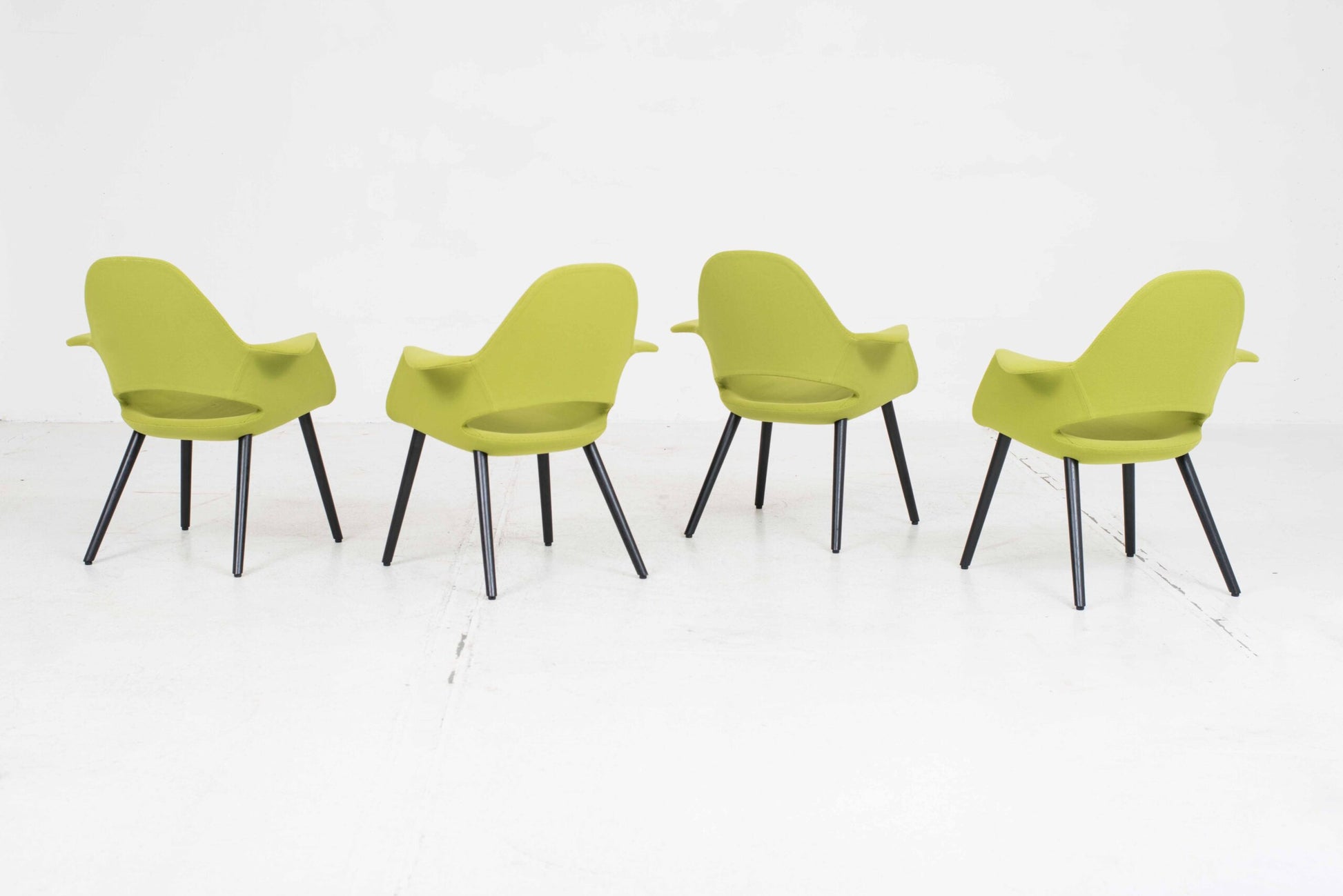 Vintage Sessel Organic Chair von Charles Eames und Eero Saarinen für Vitra