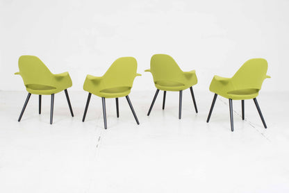 Vintage Sessel Organic Chair von Charles Eames und Eero Saarinen für Vitra