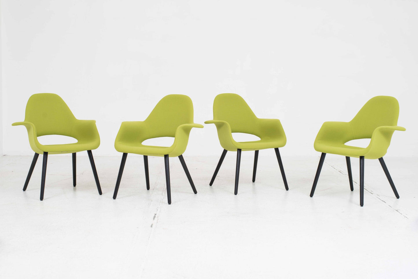 Vintage Sessel Organic Chair von Charles Eames und Eero Saarinen für Vitra