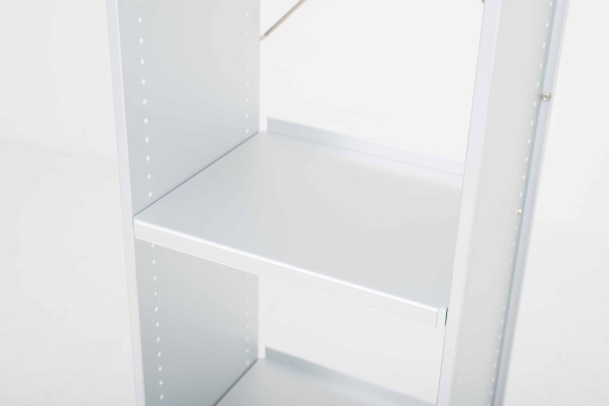 Vintage Aluminium-Regal von Andreas Christen für Lehni