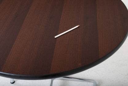 Tisch Contract Table von Charles und Ray Eames für Vitra in Wenge