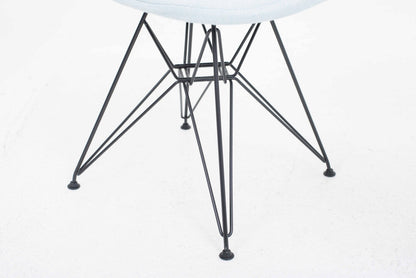 Vintage Stuhl DKR-2 von Charles und Ray Eames für Vitra schwarz, blau