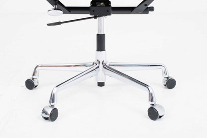 Vintage Bürostuhl EA 119 von Charles und Ray Eames für Vitra schwarz creme