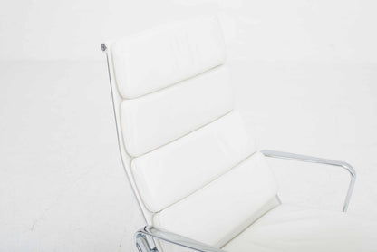 Vintage Sessel EA 222 Soft Pad von Charles und Ray Eames für Vitra